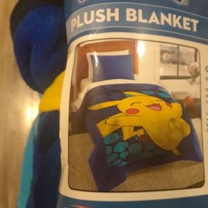 Pokemon plush blanket